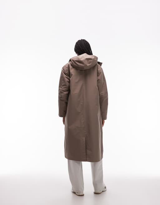 The North Face - Nukabira - Parka impermeabile marrone, 4 di 4