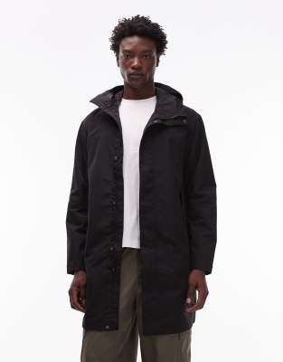 The North Face The North Face Nukabira Rain shell parka jacket in black