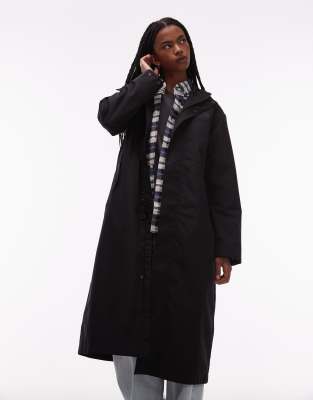 The North Face The North Face Nukabira rain shell parka jacket in black