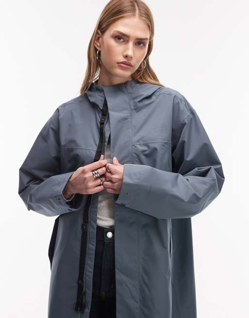 The North Face - Nukabira - Regenbestendige parka in grijs, 3 van 4