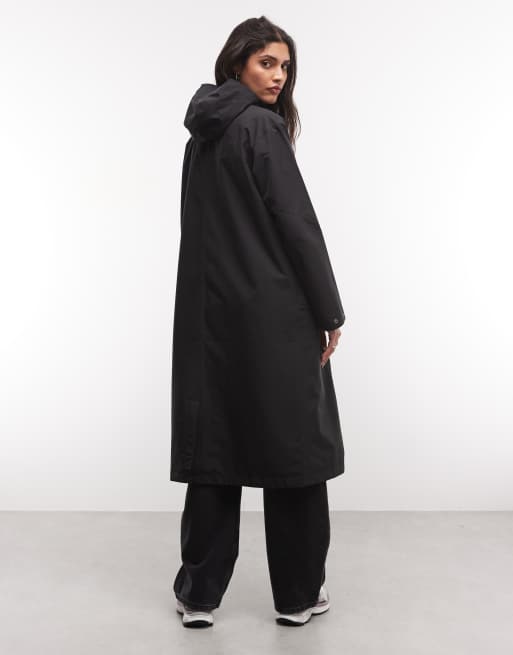 The North Face Nukabira shell parka jacket in black, 4 of 4