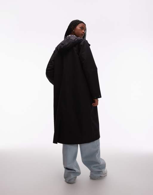 The North Face - Nukabira - Sort regn-parkajakke i shellmateriale, 3 af 4