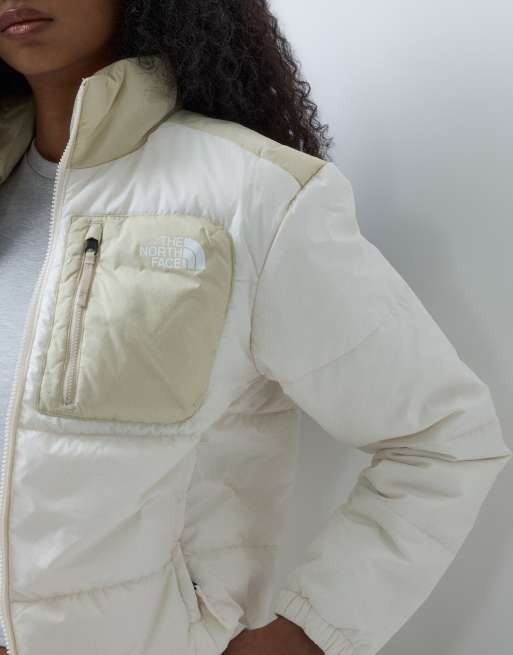 The North Face Nuketo giacca con imbottitura sintetica bianco dune/pietra, 3 di 5