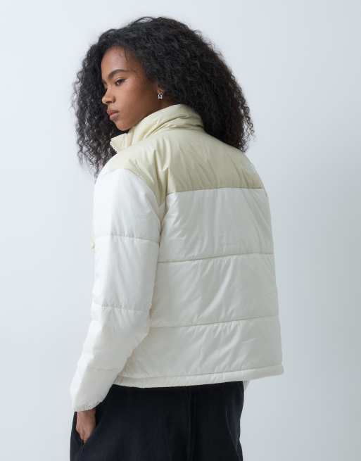 The North Face Nuketo giacca con imbottitura sintetica bianco dune/pietra, 5 di 5