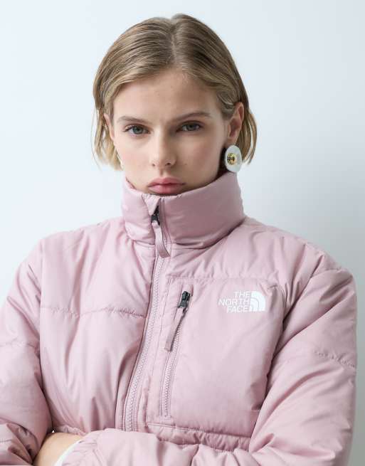 The North Face Nuketo Synth Insulated jacket in light pink, 2 of 5