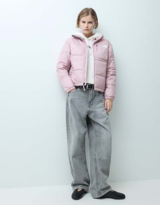The North Face Nuketo Synth Insulated jacket in light pink, 3 of 5