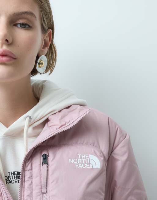 The North Face Nuketo Synth Insulated jacket in light pink, 4 of 5