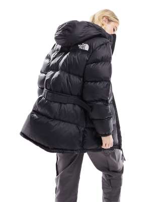 black north face nuptse puffer jacket