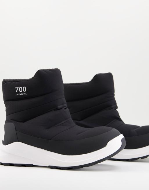 The North Face Nuptse booties in black