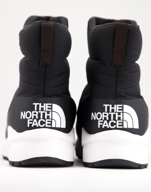 The North Face Nuptse booties in black, 2 of 4