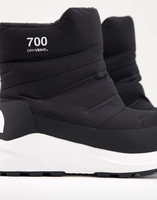 The North Face Nuptse booties in black, 4 of 4