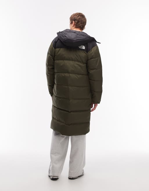 The North Face – Nuptse – Ciemnozielona ocieplana parka, 3 z 5