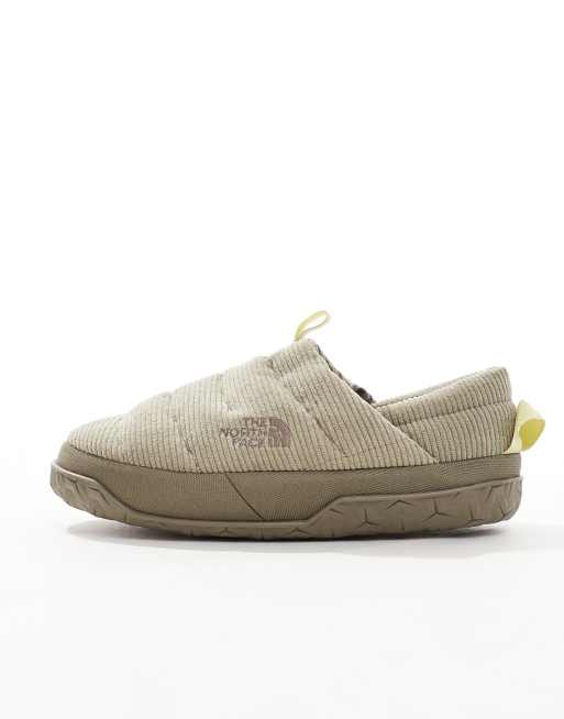 The North Face – Nuptse – Cord-Schuhe in Grau, 2 von 4