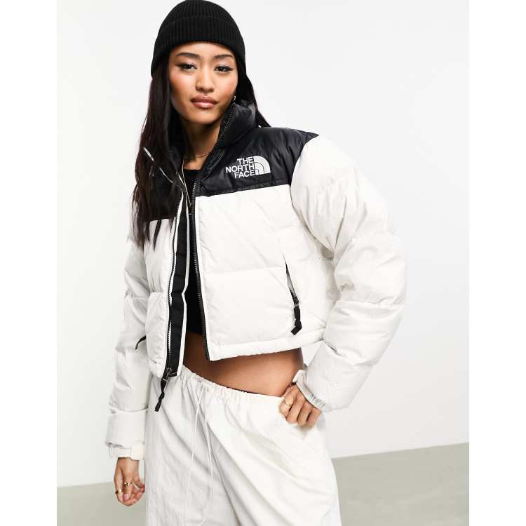 Women's 1996 retro hot sale nuptse jacket beige