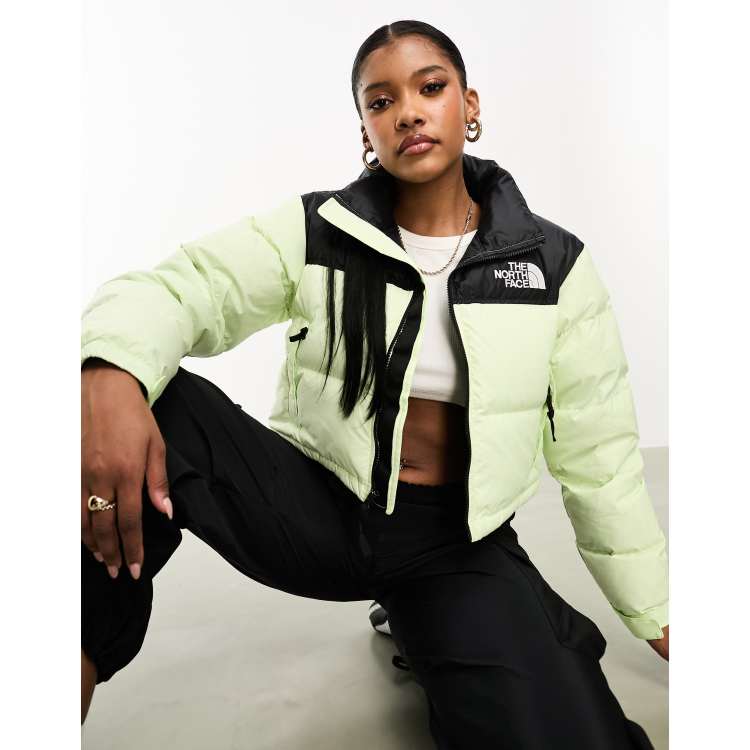 The North Face 1996 Retro Nuptse Down Puffer Jacket in Bright Green