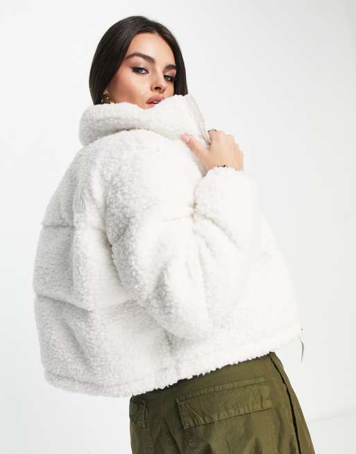 The north face sales fluffy jacket