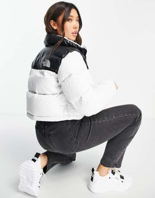 the north face cropped puffer