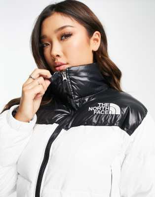 nuptse cropped puffer