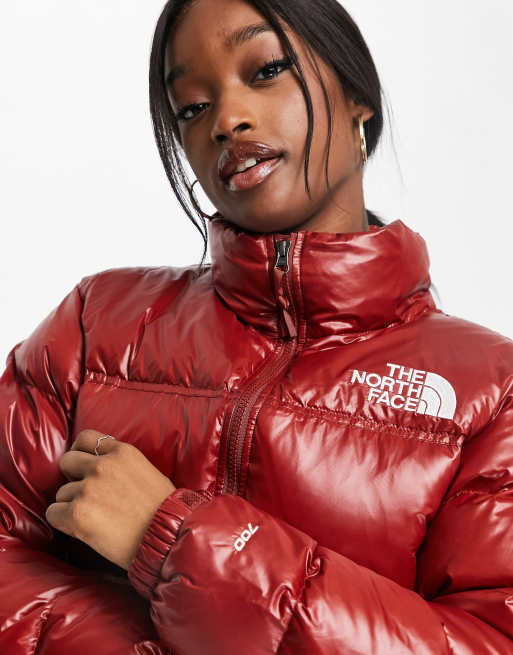 North face deals nuptse 3 red