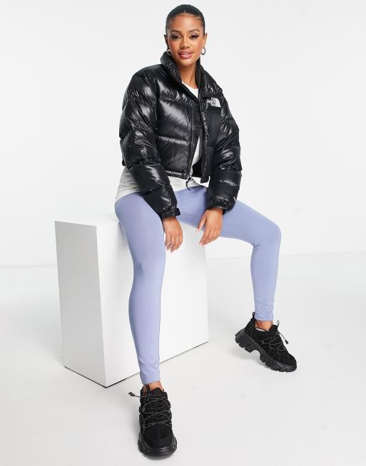 The North Face – Nuptse – Czarna krótka kurtka ocieplana, 2 z 4