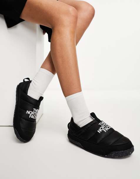 The North Face Nuptse down insulated mules in black - view 1