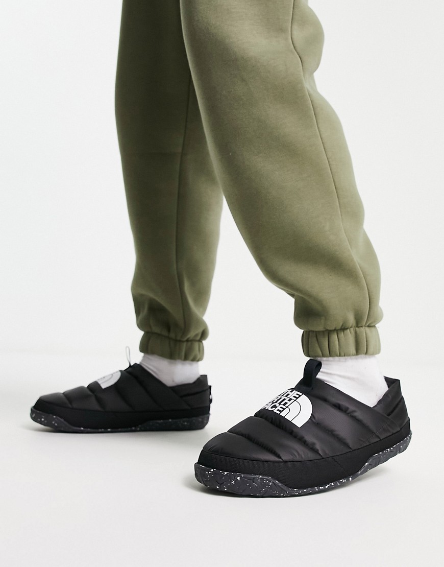 The North Face Nuptse down insulated slip on mules in black