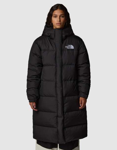 The North Face - Nuptse - Gewatteerd parka jack in zwart - view 1