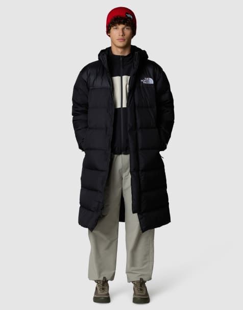 The North Face - Nuptse - Gewatteerde parka in zwart - view 1
