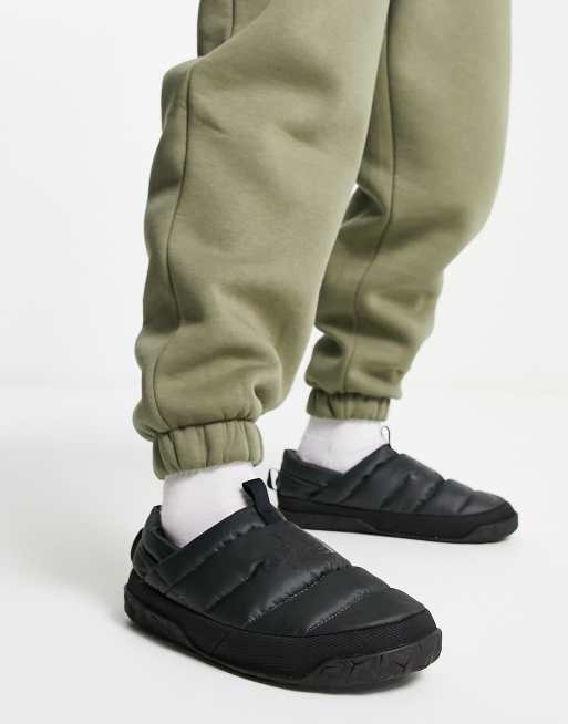 The North Face - Nuptse - Grå slip on-mules med dunisolering