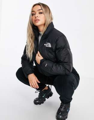 the north face jacke damen nuptse crop