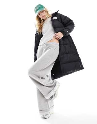 Nuptse parka jacket in black