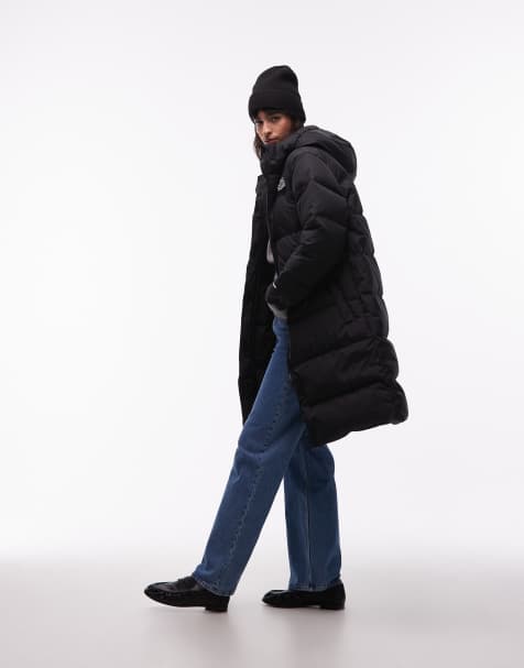 The North Face – Nuptse – Parka-Pufferjacke in Schwarz - view 1