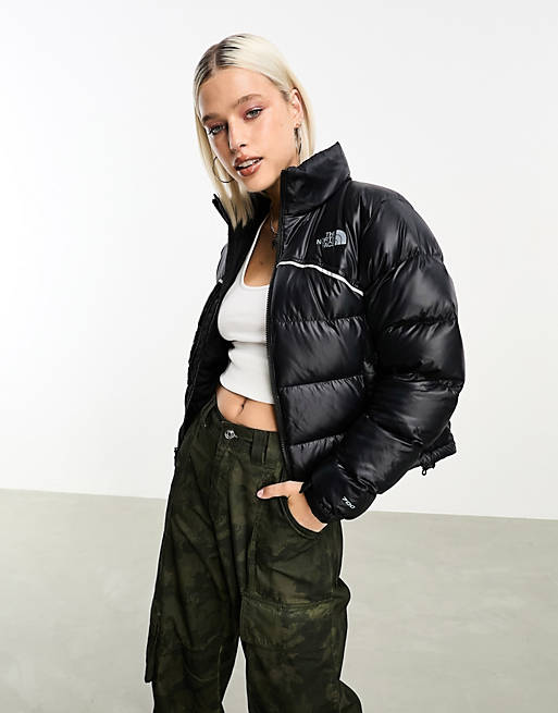 The North Face Nuptse Retro 2000 down puffer jacket with reflective ...