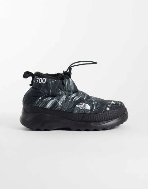 The North Face Nuptse Traction Chukka boot in black print - view 1