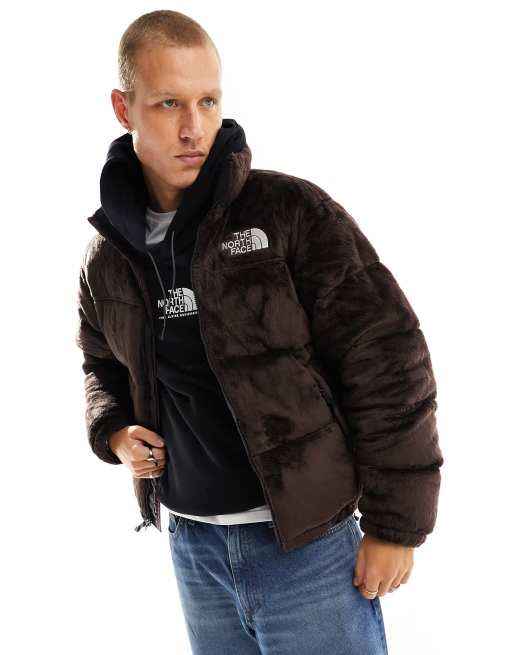 The North Face - Nuptse Versa - Brun dynejakke med dunfyld