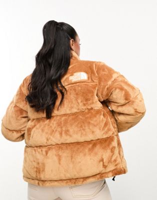 The North Face Nuptse Versa down puffer jacket in beige