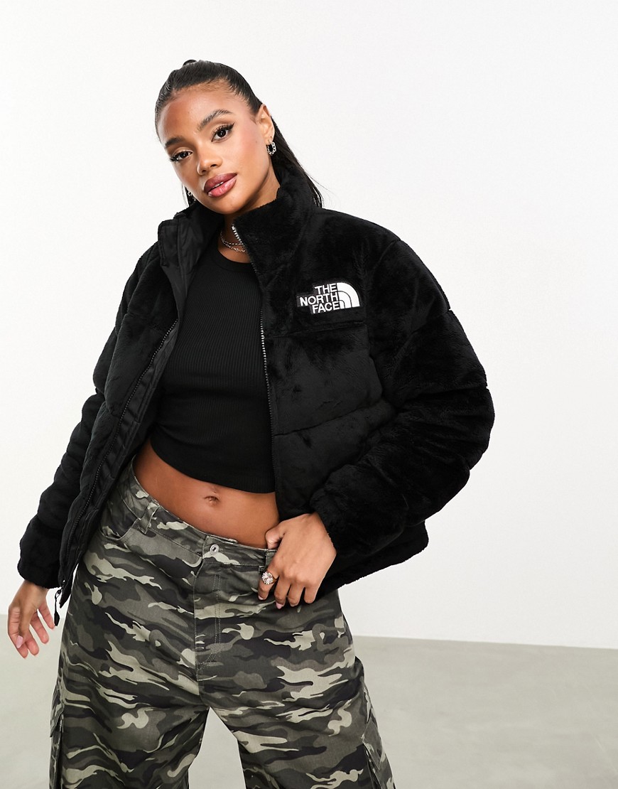 The North Face Nuptse Versa down puffer jacket in black
