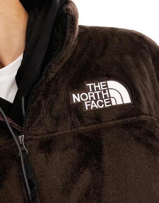 The North Face Nuptse Versa down puffer jacket in brown, 3 of 4