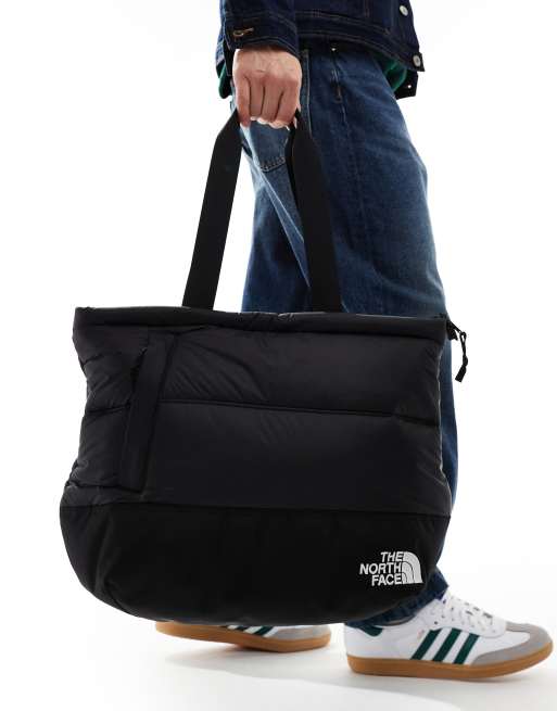 The North Face – Nuptse – Wattierte Tragetasche mit Daunenfüllung in Schwarz, 4 von 4