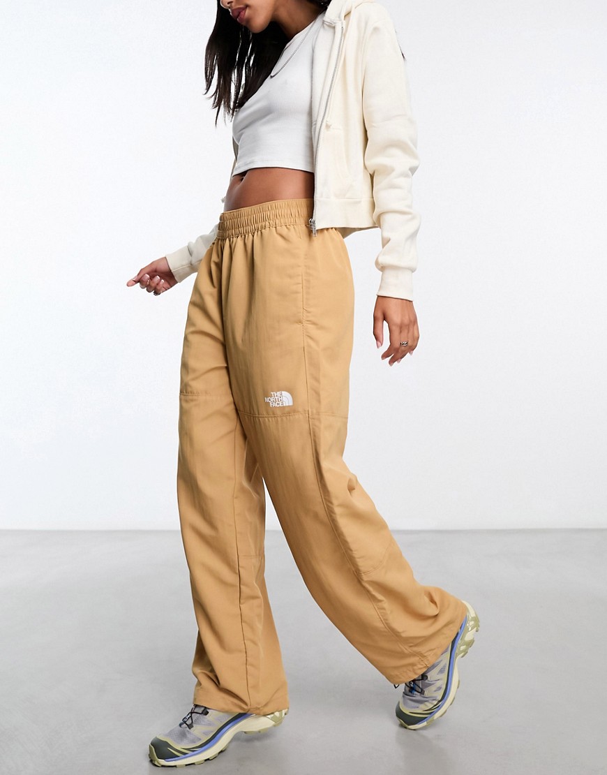 The North Face Nylon Easy Pants In Beige-neutral
