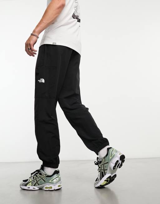 Nike Sportswear GYM VINTAGE EASY PANT - Tracksuit bottoms - black