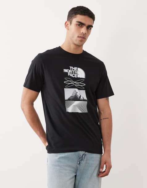 The North Face Obsidian Orbit graphic t-shirt in black - view 1
