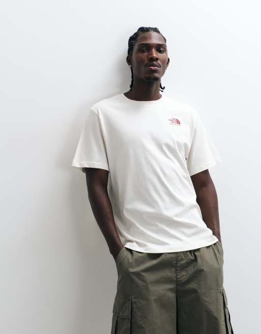 The North Face OG Store graphic t-shirt in white, 4 of 5