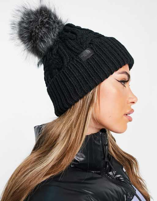 Oh mega fur store pom beanie