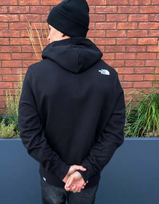 north face zip jumper
