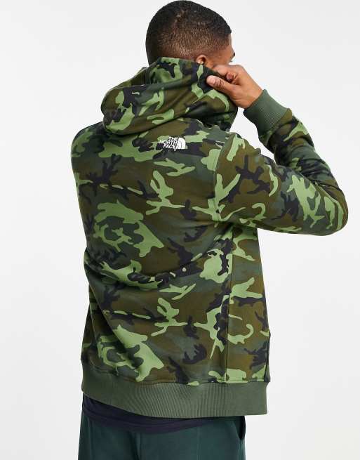 Northface camo clearance hoodie