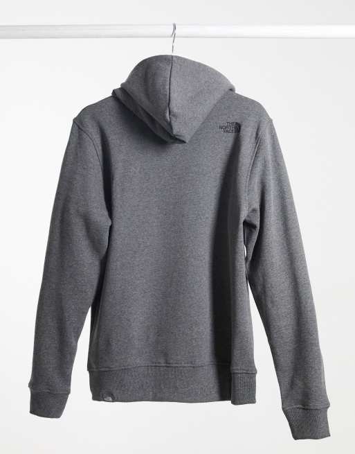 The North Face Open Gate full zip hoodie in grey