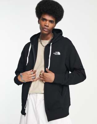 open zip up hoodie