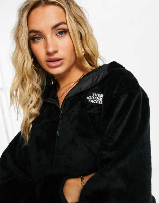 The North Face Osito cropped sherpa fleece in pink Exclusive at ASOS