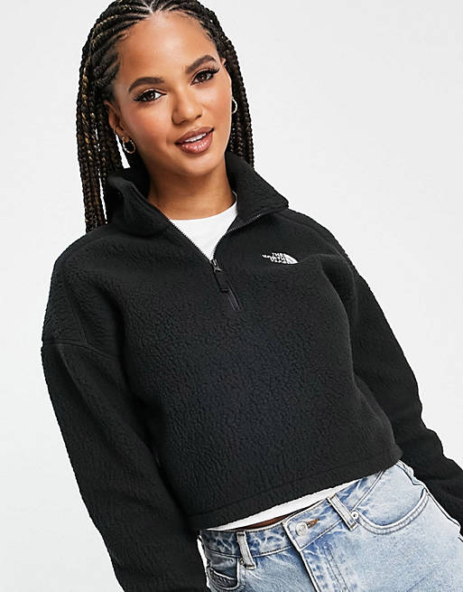 Sportswear The North Face Osito cropped fleece in black Exclusive at  